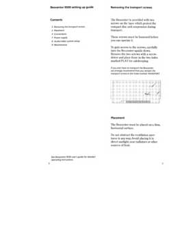 Bang and Olufsen Beocenter 9500 owners manual PDF